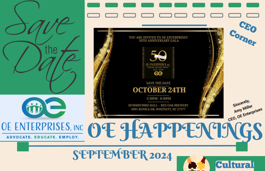 September OE Happenings